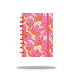 Тетрадка B5 Coolpack малки квадратчета FLORES ROSA