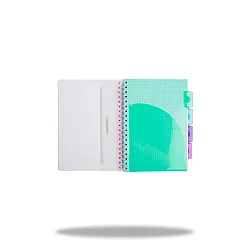 Тетрадка B5 с малки квадратчета - Coolpack - TIE DYE