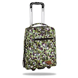 Ученическа раница на колела Coolpack - Compact - Army Stars