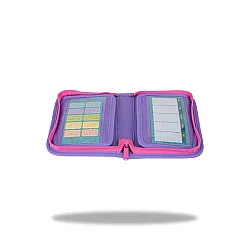Ученически несесер Coolpack - Clipper - Pastel Hearts