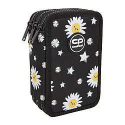 Ученически несесер с пособия Coolpack - Jumper 3 - DAISY BLACK