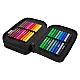 Ученически несесер с пособия Coolpack - Jumper 3 - DAISY BLACK