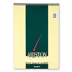 Бележник спирала Ariston, А4, 60 л., 60 г/м2, каре