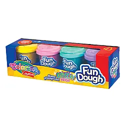 Мек пластилин Fun Dough 4 пастелни цвята by Colorino