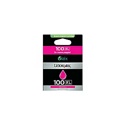 Magenta High Ink Cartridge Lexmark #100XL for S305/S405/S505/S605/PRO205/PRO 705/PRO 805/PRO 905 - Return Program 600 pages
