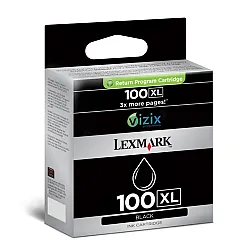 Black High Ink Cartridge Lexmark #100XL for S305/S405/S505/S605/PRO205/PRO 705/PRO 805/PRO 905 - Return Program 510 pages