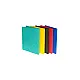 Папка жълта 2 ринга картон А4, 20 мм, 450 µ