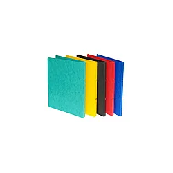 Папка черна 2 ринга картон, А4, 20 мм, 450 µ