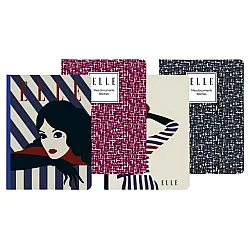 Папка с 20 джоба Elle, A4, PP