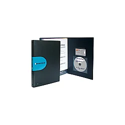 Папка с 40 джоба, визитка и CD, Exaview, Exactive