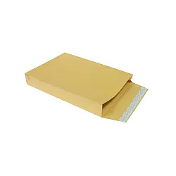 Плик с разш.40 мм, Е4, 280х400, кафяв с лента, 120 г/м2