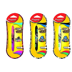 Химикалка Maped TWIN TIP Pocket 4 - цветна