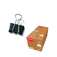 ЩИПКА MAPED черна 24 mm кут. 12 бр