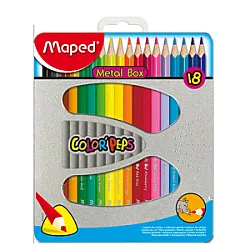 Мапед COLOR PEPS 18 цв.мет.кут
