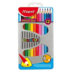 Мапед COLOR PEPS 12 цв.мет.кут