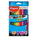 МОЛИВИ ЦВЕТНИ Мапед COLOR PEPS 12цвята MAXI