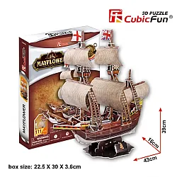 Cubic Fun Пъзел 3D Кораб May Flower 111ч.