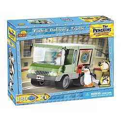 COBI THE PENGUINS OF MADAGASCAR Конструктор Камион за доставка на риба 180ч.