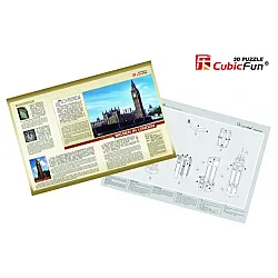 Cubic Fun Пъзел 3D Statue of Liberty (U.S.A) 30ч.