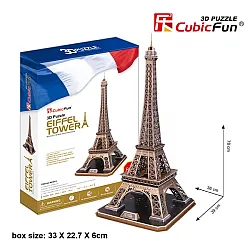 Cubic Fun Пъзел 3D Eiffel Tower 82ч
