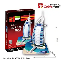 Cubic Fun Пъзел 3D Burjal-Arab 44ч.