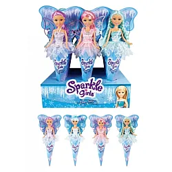 Sparkle Girlz Кукла Зимна Фея в конус