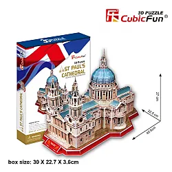 Cubic Fun Пъзел 3D St Paul's Cathedral 107ч.