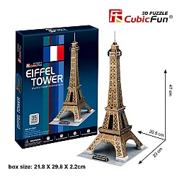 Cubic Fun Пъзел 3D Eiffel Tower 35ч