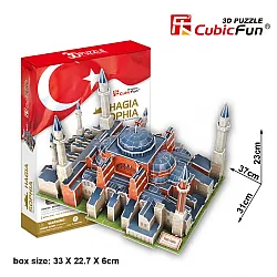 Cubic Fun Пъзел 3D Ayasofya 225ч.