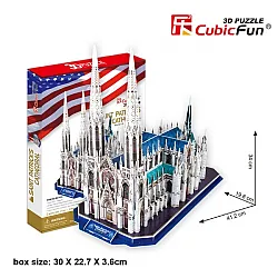Cubic Fun Пъзел 3D St.Patrick's Cathedral 117ч.