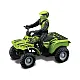 ATV с моторист Pull-back
