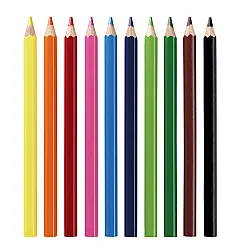 Herlitz Цветни моливи Jumbo 10 цвята 