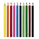 Herlitz Цветни моливи Jumbo 10 цвята
