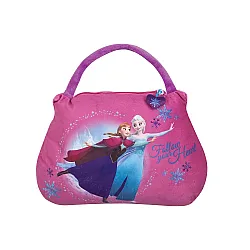 DISNEY FROZEN Възглавница - чанта с танцуващи Анна и Елза