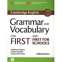 Grammar and Vocabulary For First and First For Schools/ with answers