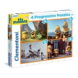 CLEMENTONI 12+20+24+35ч.Пъзел Minions