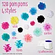 POM POM 120 Помпона различни видове