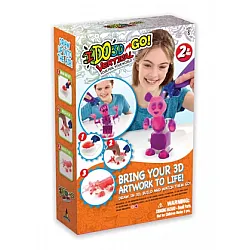I DO 3D GO! Series  Комплект за моделиране с 2 бр. 3D химикалка