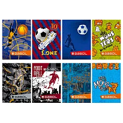 Тетрадка тесен и широк ред А5 GABOL, офсет, 40л.