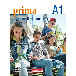 PRIMA А1. DEUTSCH FÜR JUGENDLICHE. Учебник по немски език за 8. клас интензивно (разширено) обучение