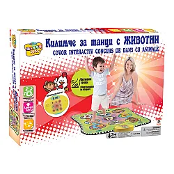 ZIPPY MAT Килимче за танци със животни SLW9885