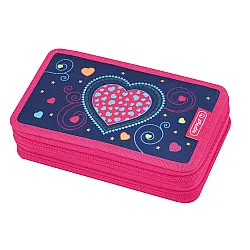 HERLITZ НЕСЕСЕР  23 части, 2 ципа Blue Hearts