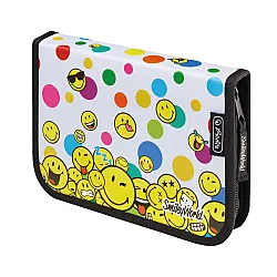 HERLITZ НЕСЕСЕР  празен standard Smiley Rainbow Faces