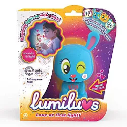 LUMILUVS Светещо зайче СИНЬО
