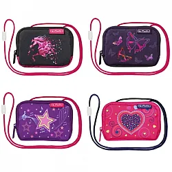 Портмоне с връзка за момиче Power Horse, Rainbow Butterfly, Melody Star, Pink Hearts