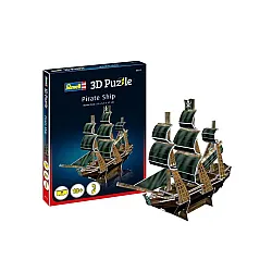 Мини пъзел 3D – Пиратски кораб