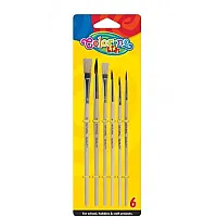 COLORINO KIDS КОМПЛЕКТ ЧЕТКИ ЗА РИСУВАНЕ 6 БР.