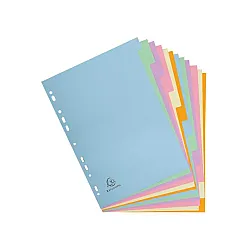 Разделител 12 цвята, еко картон 170 г/м2 Forever, А4