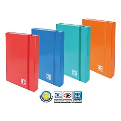 Кутия с ластик One Color 250х350х50, картон