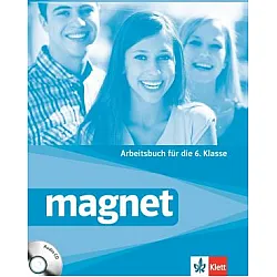 Magnet - Учебна тетрадка по немски език за 6. клас